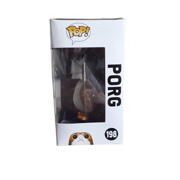 Limited Chase Edition Funko Pop! Star Wars 198 Episode 8 Porg Pop Vinyl Bobble - Picture 2 of 6